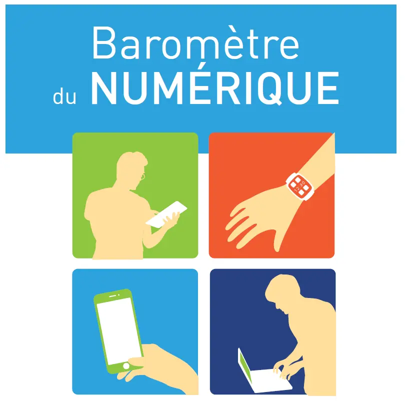 Illustration Le baromètre du numérique 2015