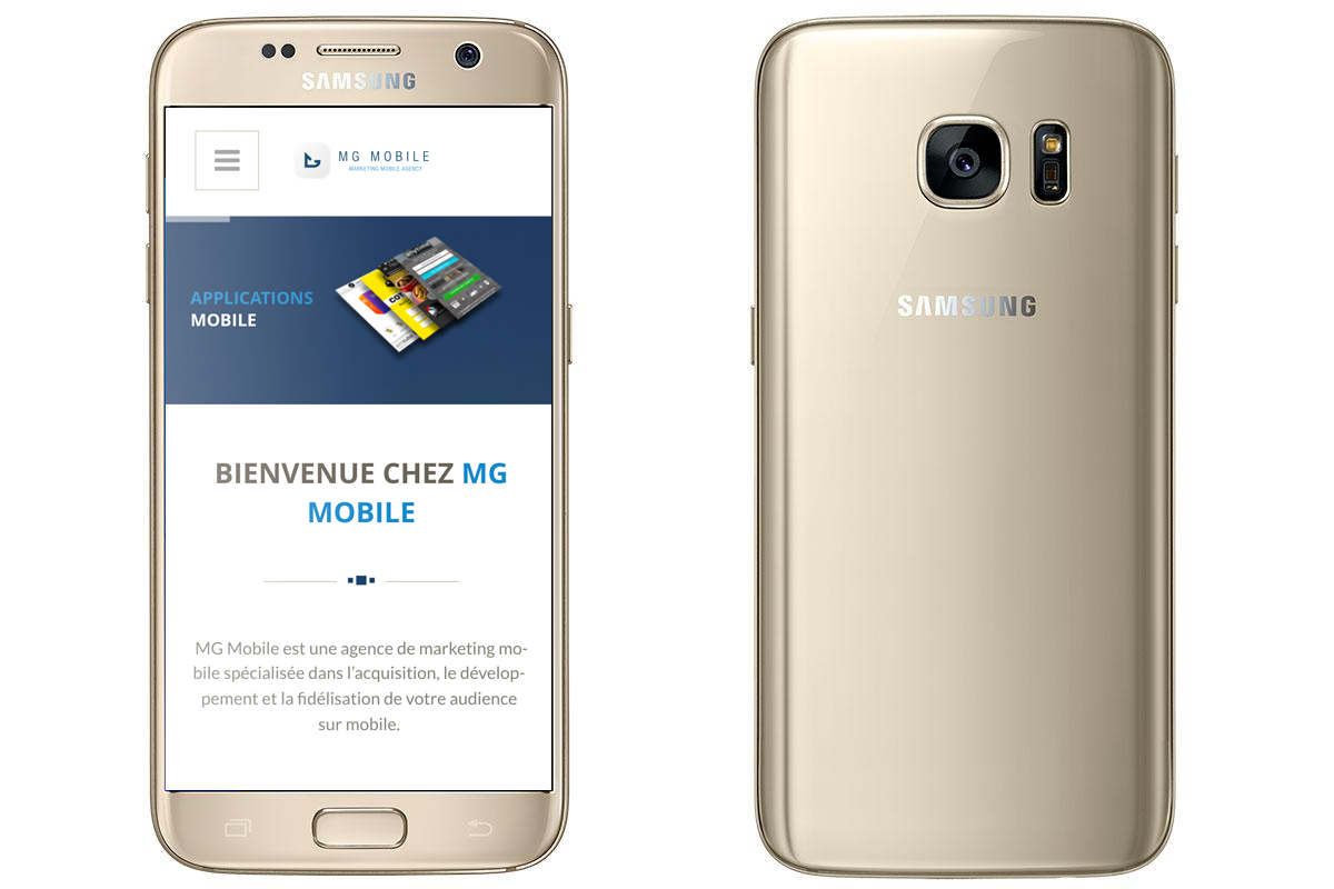 Illusatration Le meilleur smartphone au monde : Samsung Galaxy S7