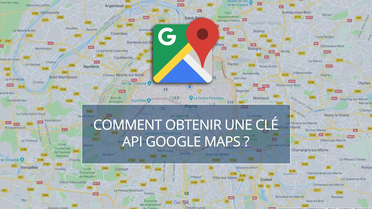 Illusatration Comment obtenir une clé API Google Maps ?